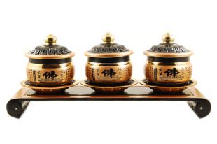 心經三供杯+底座