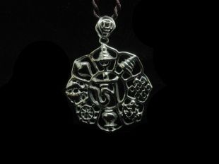 圓型6字大明咒圓型墬