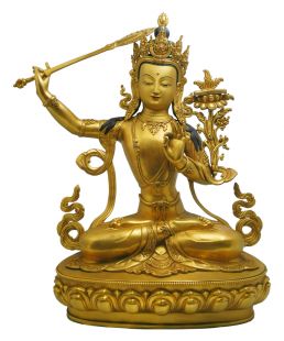 文殊菩薩50cm高