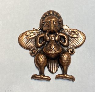 銅質 大鵬金翅鳥 吊飾